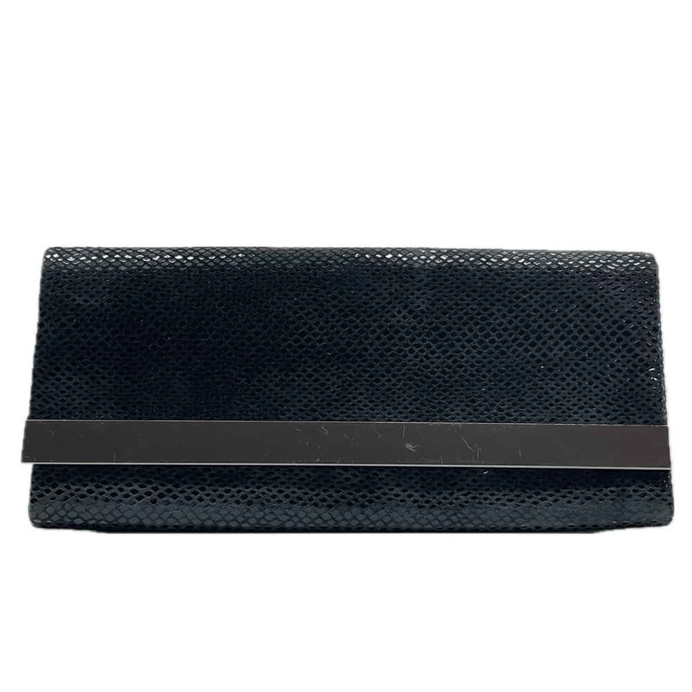 ✨2/$10✨BLACK FAUX SNAKE SKIN CLUTCH